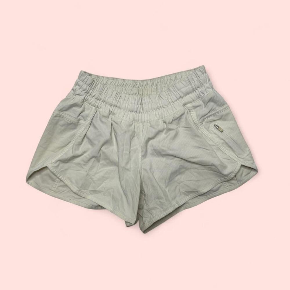 Lululemon White Shorts Size 4
